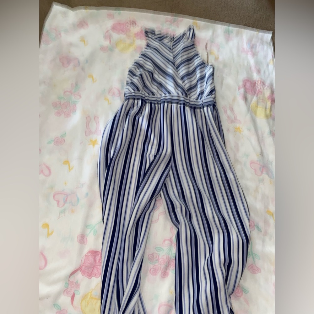 a striped romper